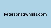 Petersonsawmills.com Coupon Codes
