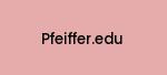pfeiffer.edu Coupon Codes