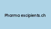 Pharma-excipients.ch Coupon Codes