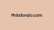 Philsfondo.com Coupon Codes