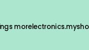 Phonethings-morelectronics.myshopify.com Coupon Codes