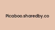 Picaboo.sharedby.co Coupon Codes