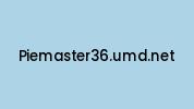 Piemaster36.umd.net Coupon Codes