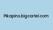 Pikapins.bigcartel.com Coupon Codes