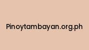 Pinoytambayan.org.ph Coupon Codes