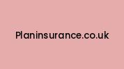 Planinsurance.co.uk Coupon Codes