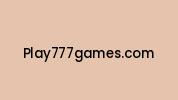 Play777games.com Coupon Codes