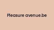 Pleasure-avenue.be Coupon Codes