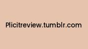 Plicitreview.tumblr.com Coupon Codes