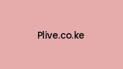 Plive.co.ke Coupon Codes