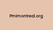 Pmimontreal.org Coupon Codes