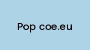 Pop-coe.eu Coupon Codes