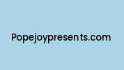 Popejoypresents.com Coupon Codes