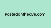 Postedontheave.com Coupon Codes