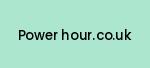 power-hour.co.uk Coupon Codes