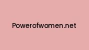 Powerofwomen.net Coupon Codes