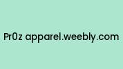 Pr0z-apparel.weebly.com Coupon Codes