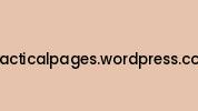 Practicalpages.wordpress.com Coupon Codes
