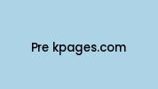Pre-kpages.com Coupon Codes