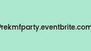 Prekmfparty.eventbrite.com Coupon Codes