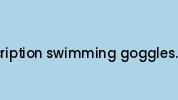 Prescription-swimming-goggles.co.uk Coupon Codes