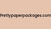 Prettypaperpackages.com Coupon Codes