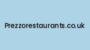 Prezzorestaurants.co.uk Coupon Codes