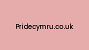 Pridecymru.co.uk Coupon Codes