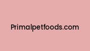 Primalpetfoods.com Coupon Codes