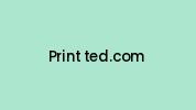Print-ted.com Coupon Codes