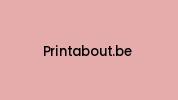Printabout.be Coupon Codes