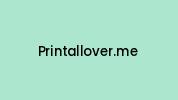 Printallover.me Coupon Codes