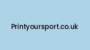 Printyoursport.co.uk Coupon Codes