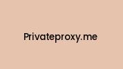 Privateproxy.me Coupon Codes