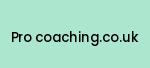 pro-coaching.co.uk Coupon Codes