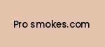 pro-smokes.com Coupon Codes