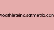 Proathleteinc.satmetrix.com Coupon Codes