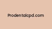 Prodentalcpd.com Coupon Codes