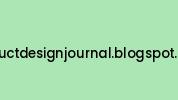 Productdesignjournal.blogspot.co.uk Coupon Codes