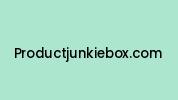 Productjunkiebox.com Coupon Codes