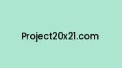 Project20x21.com Coupon Codes