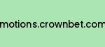 promotions.crownbet.com.au Coupon Codes