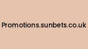 Promotions.sunbets.co.uk Coupon Codes