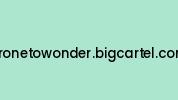 Pronetowonder.bigcartel.com Coupon Codes