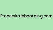 Properskateboarding.com Coupon Codes