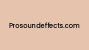Prosoundeffects.com Coupon Codes