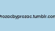 Prozacbyprozac.tumblr.com Coupon Codes