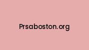 Prsaboston.org Coupon Codes