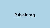 Pub.etr.org Coupon Codes