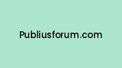 Publiusforum.com Coupon Codes